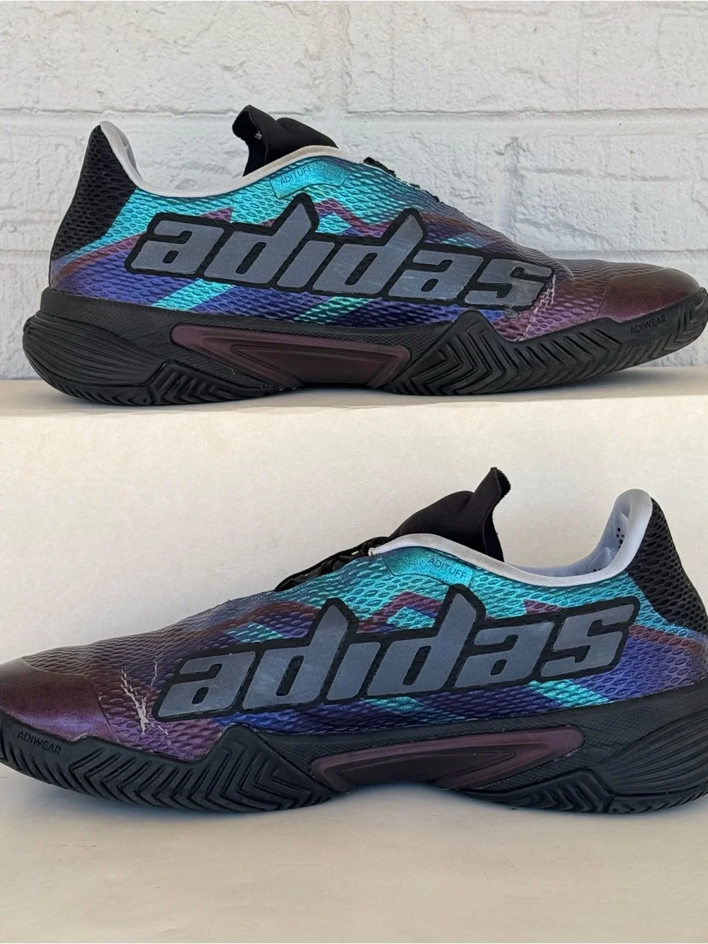 Galaxy Adidas Barricade Athletic Shoes Men's 10.5